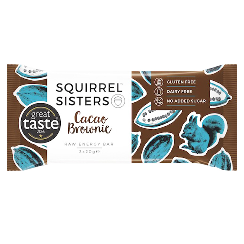 Rawbar "Cacao Brownie" 2 x 20g - 69% rabatt