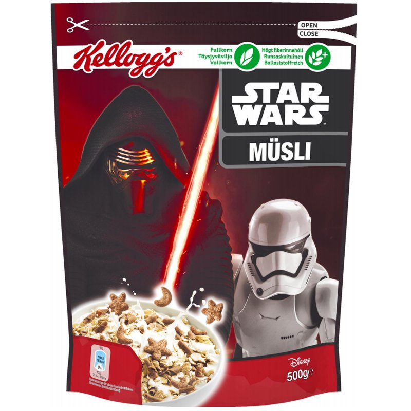 Müsli "Star Wars" 500g - 28% rabatt