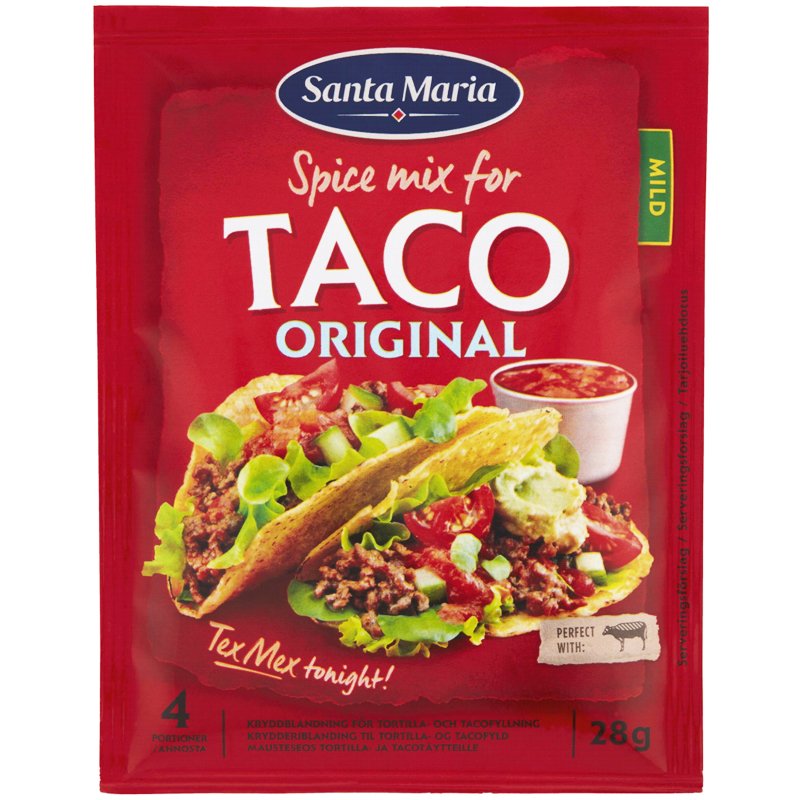 Kryddmix Taco Original - 14% rabatt