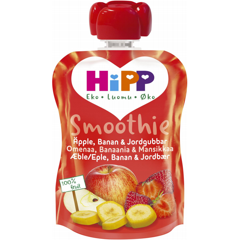 Smoothie Äpple, Banan & Jordgubb 90g - 42% rabatt