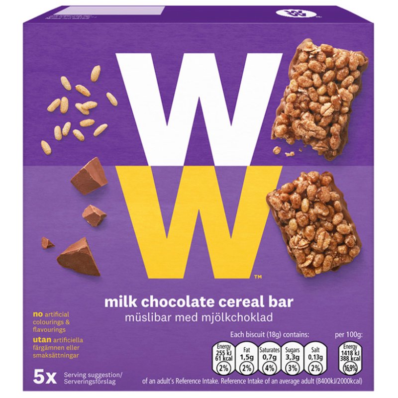 Müslibar Mjölkchoklad - 26% rabatt
