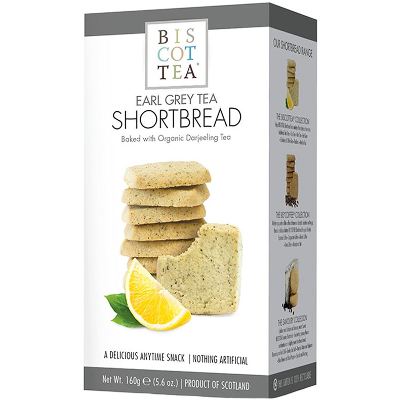 Brödkakor "Shortbread Earl Grey" 160g - 49% rabatt