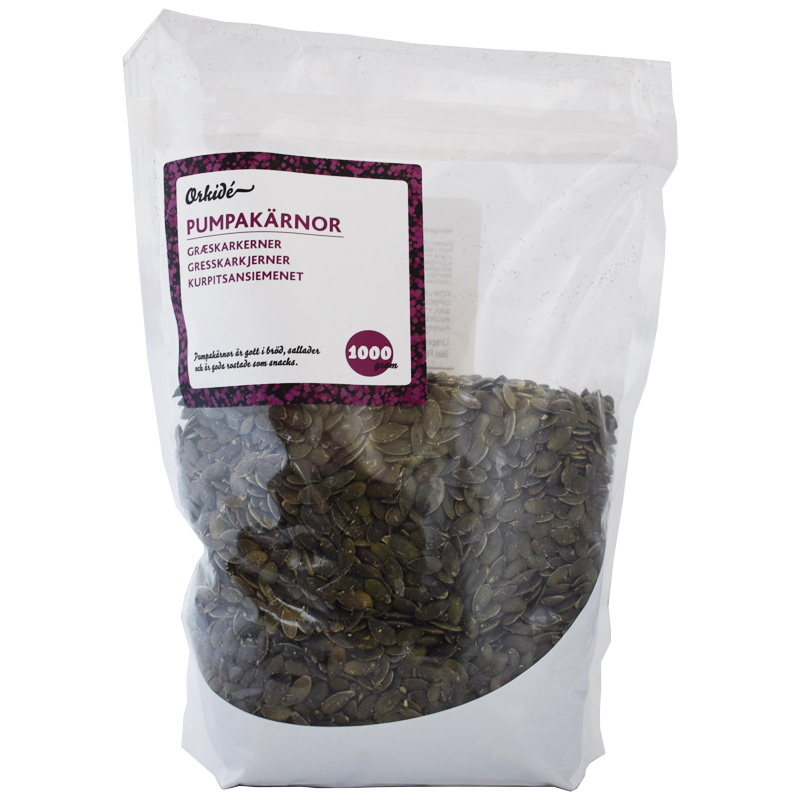 Pumpakärnor 1kg - 39% rabatt