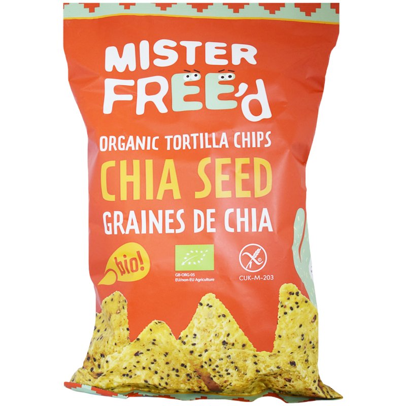 Eko Tortillachips "Chia Seed" 135g - 64% rabatt