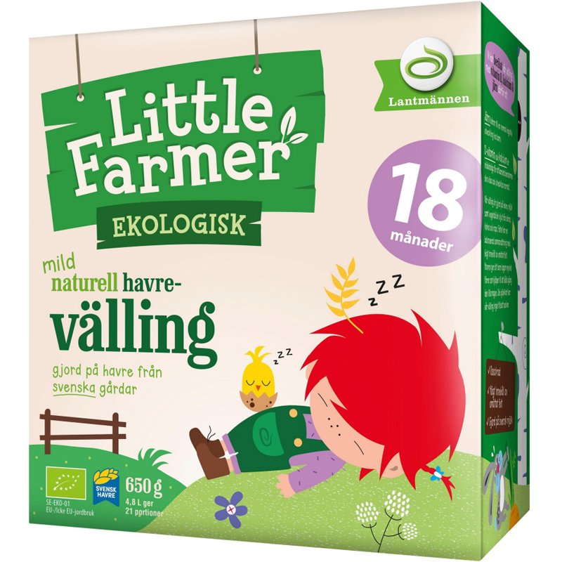 Eko Havrevälling "18 Månader" 650g - 55% rabatt