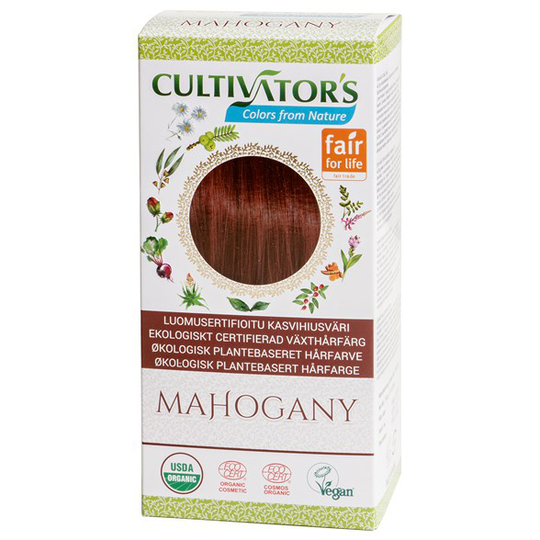 Cultivator’s Ekologisk Örthårfärg, 100 g Mahogany