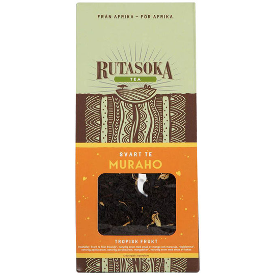 Rutasoka Eko Svart Löste Tropisk Frukt