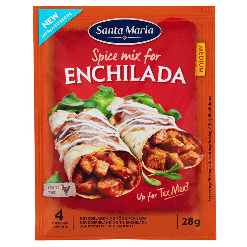 Kryddmix "Enchilada" 28g - 20% rabatt