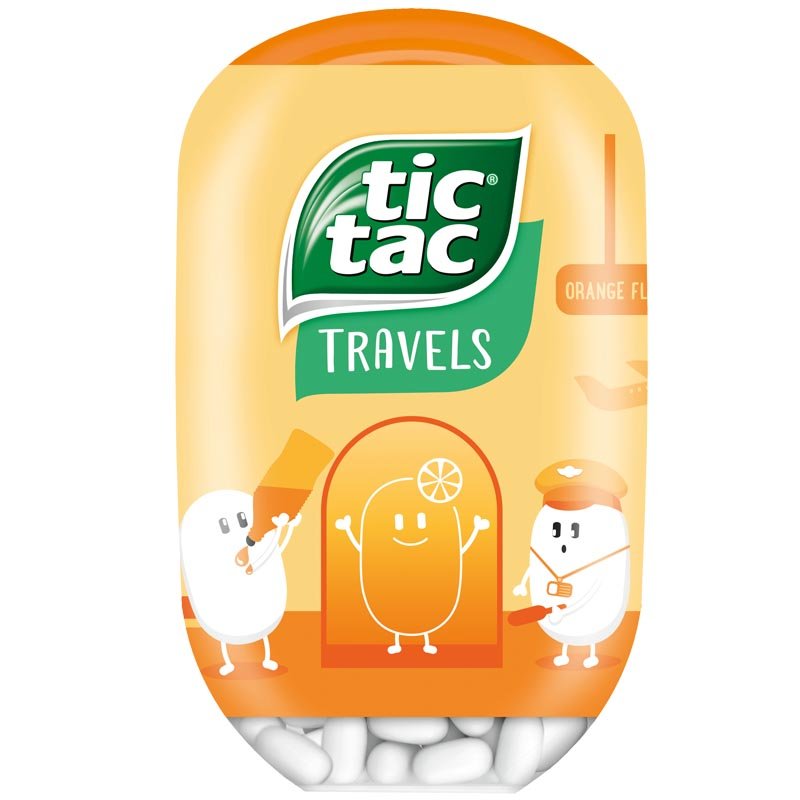 Tic Tac Apelsin Travel Pack - 37% rabatt
