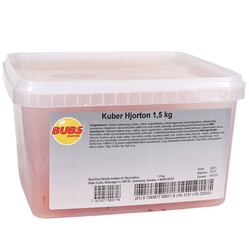 Kuber Hjortron - 20% rabatt