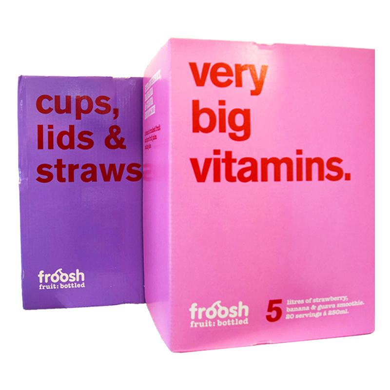 Hel Låda Smoothie Jordgubb, Banan & Guava Bag-in-Box 5l - 33% rabatt