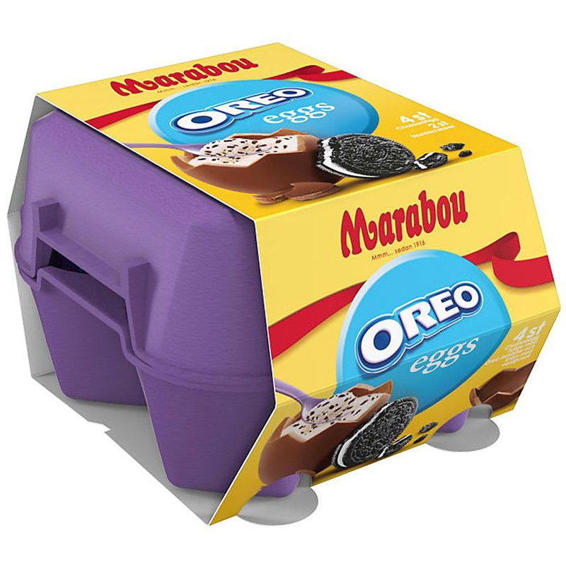 Marabou Oreo Ägg 4-pack - 54% rabatt