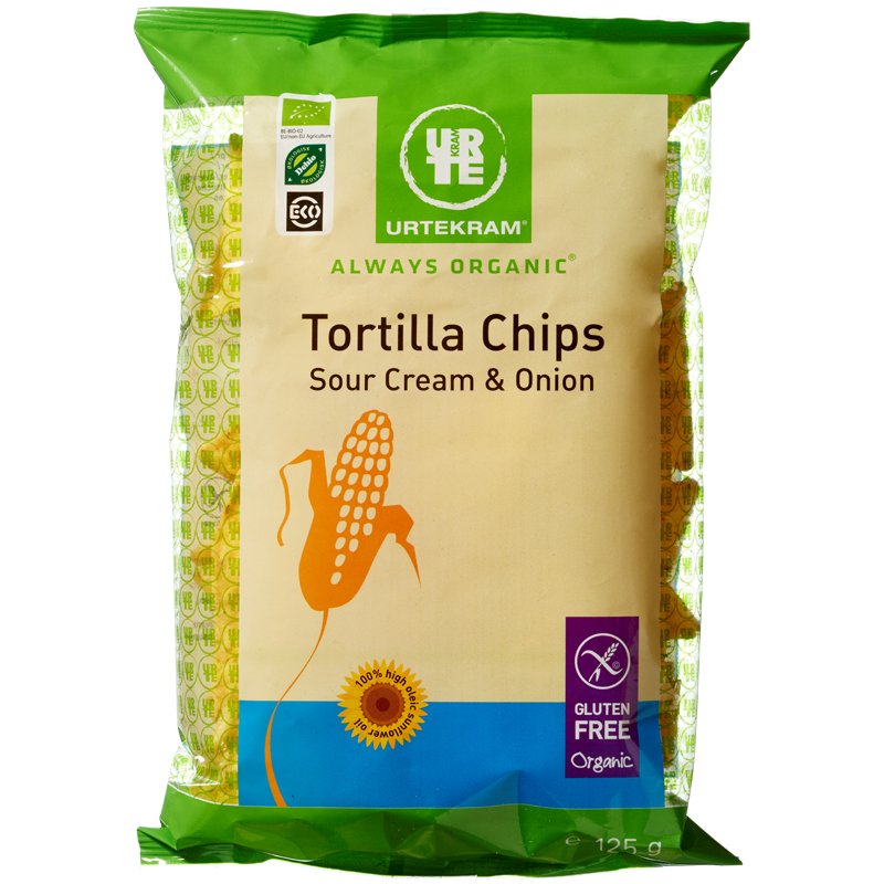 Eko Tortillachips Soucream & Onion - 33% rabatt