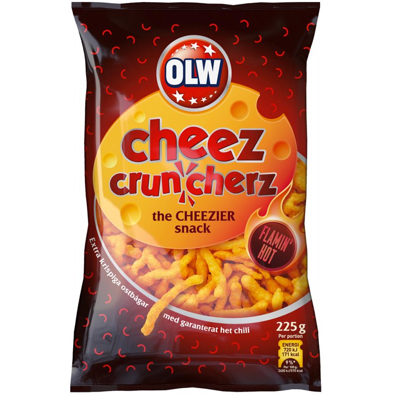 Flamin' Hot Cheez Cruncherz - 43% rabatt