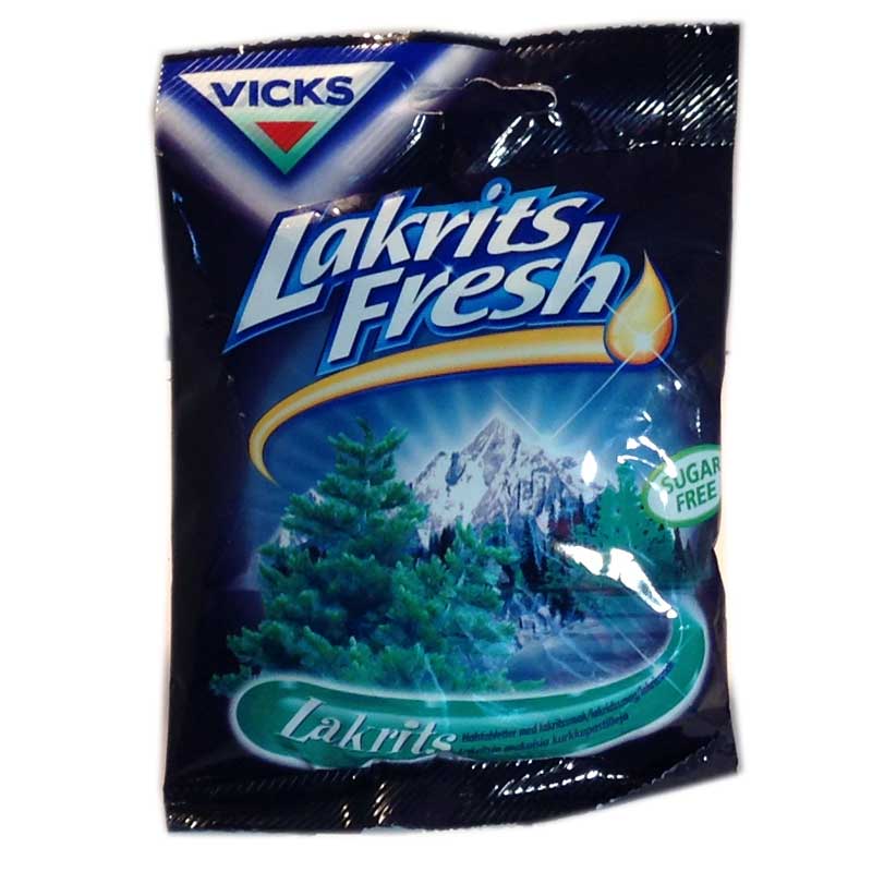 Halstabletter vicks lakrits - 41% rabatt