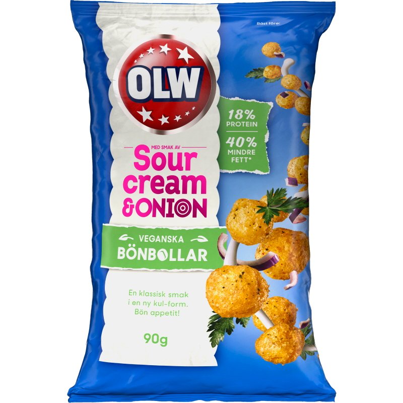 Bönbollar Sourcream & Onion - 25% rabatt