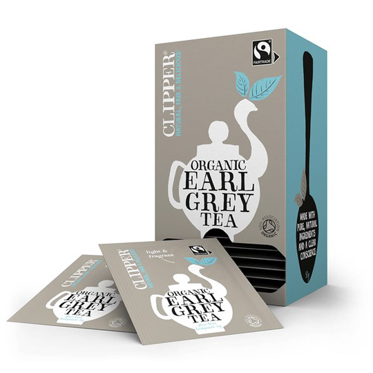 Clipper Svart Te Earl Grey, 25 påsar