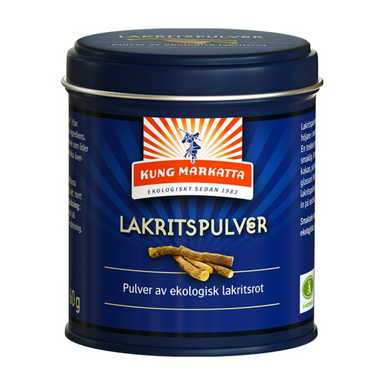 Kung Markatta Lakritspulver, 60 g