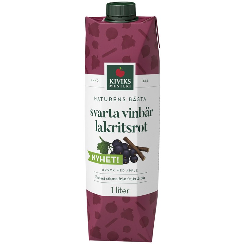 Dryck Svarta Vinbär & Lakritsrot - 41% rabatt
