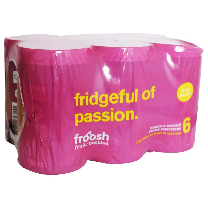 Smoothie Persika & Passionsfrukt 6-pack - 21% rabatt