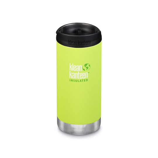 Klean Kanteen TKWide Isolerad Flaska med Cafékork - Juicy Pear, 355 ml