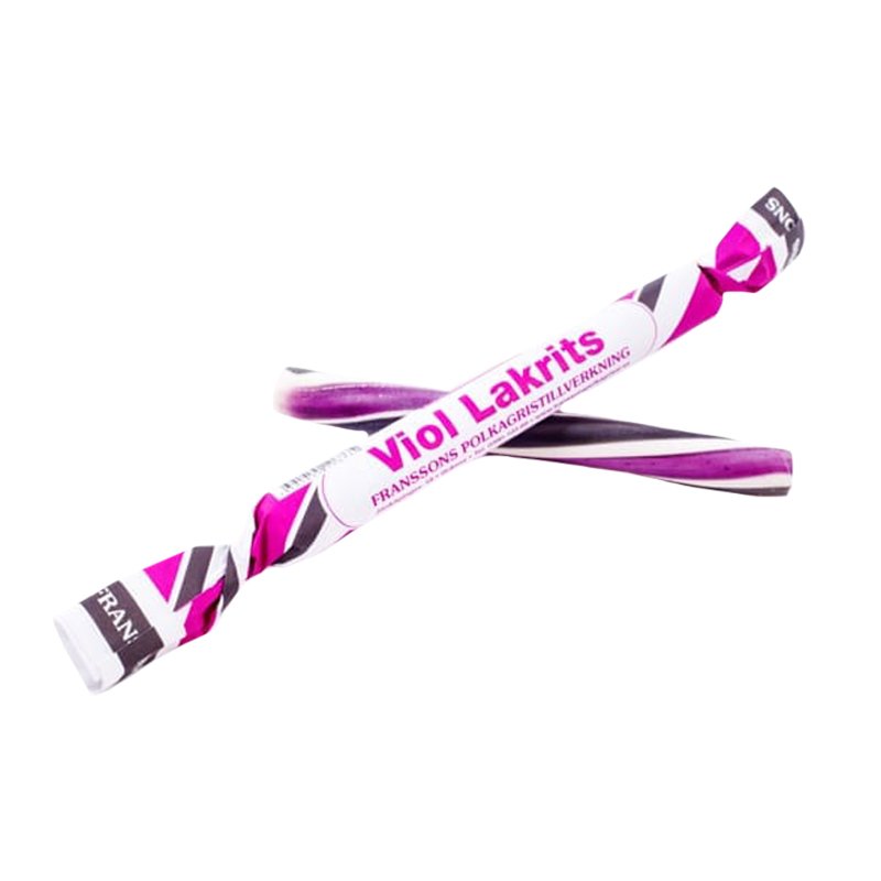 Polkagris Viol & Lakrits 50g - 60% rabatt