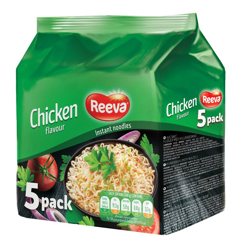 Snabbnudlar Kyckling 5-pack - 33% rabatt