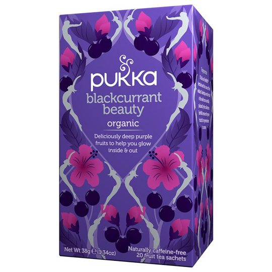 Pukka Herbs Örtte Blackcurrant Beauty, 20 påsar