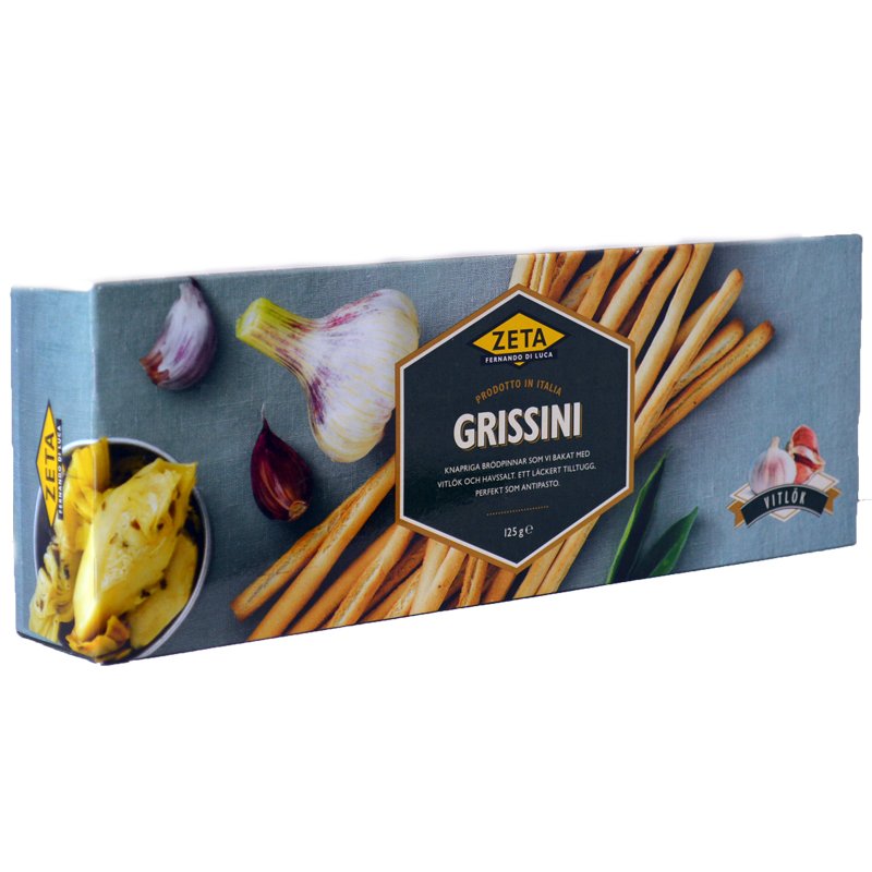 Grissini Vitlök 125g - 53% rabatt