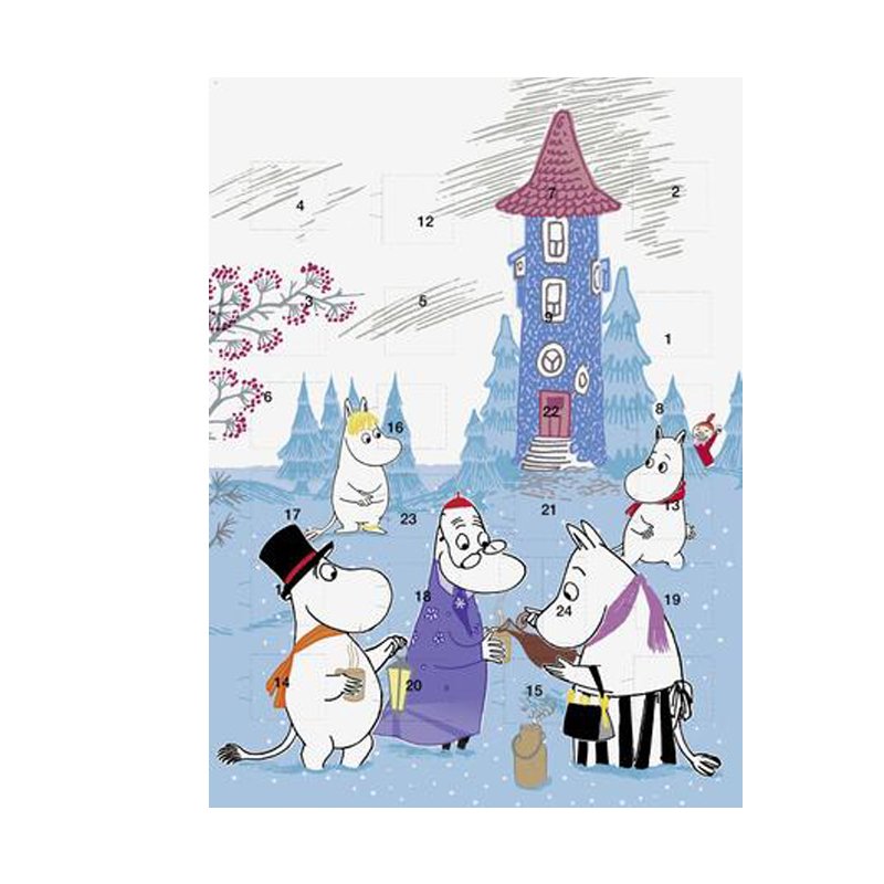 Chokladkalender Mumin - 34% rabatt