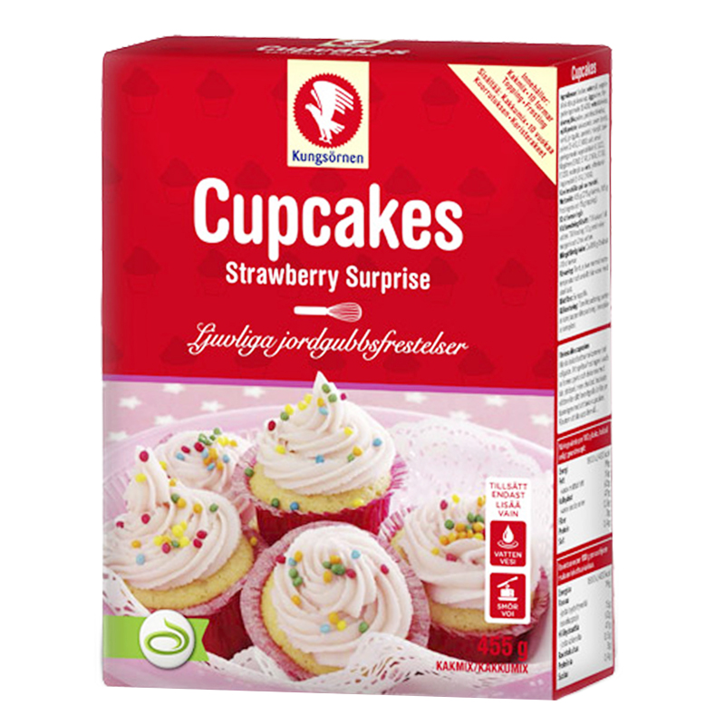 Bak-kit Cupcakes "Strawberry Surprise" 455g - 22% rabatt