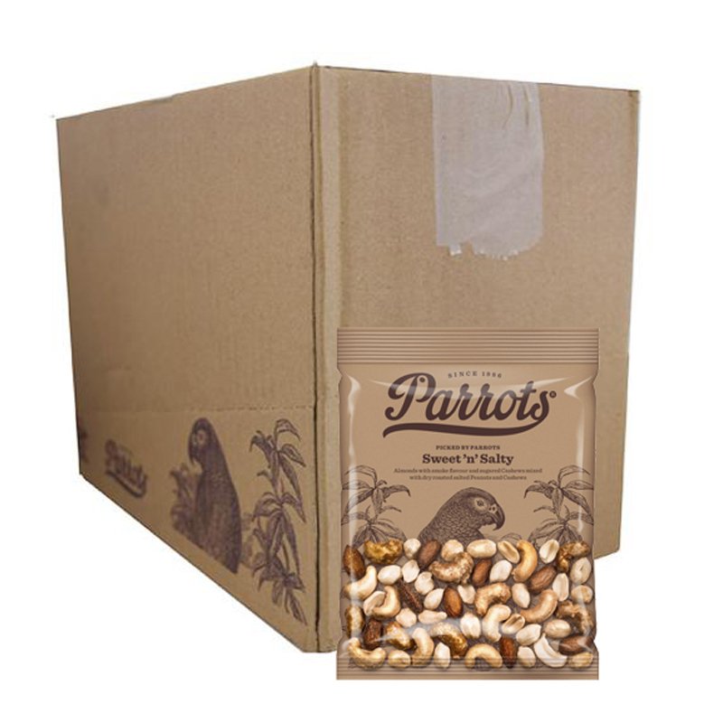 Hel Låda Nötmix "Sweet & Salty" 10 x 175g - 74% rabatt