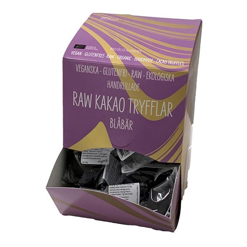 Eko Raw Tryffell Blåbär 40-pack - 60% rabatt