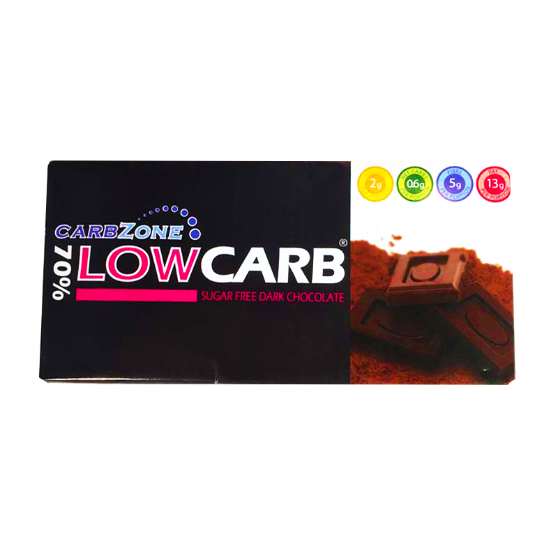 Low Carb Mörk Choklad - 92% rabatt