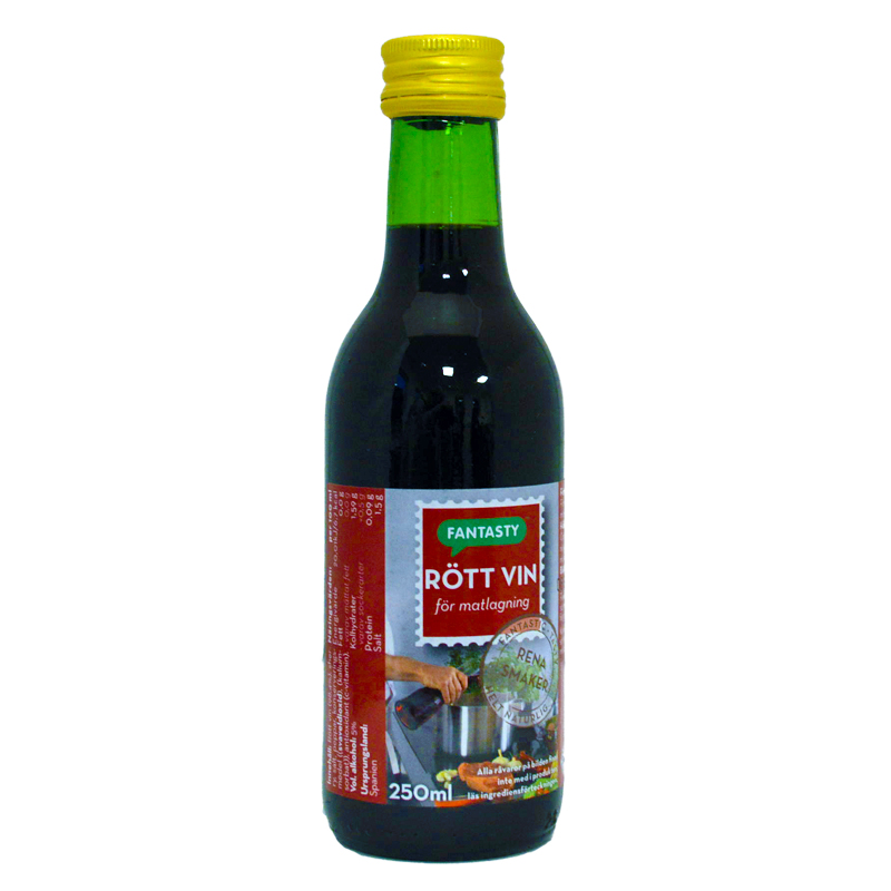 Matlagningsvin Rött - 90% rabatt