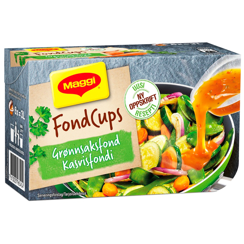 Grönsaksfond 6 x 24g - 37% rabatt
