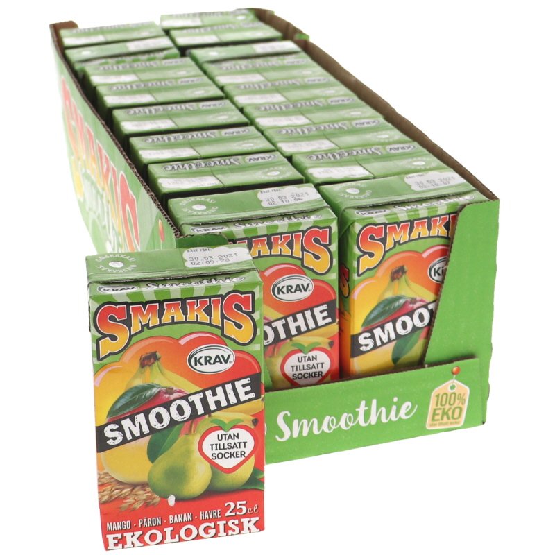 Eko Smoothie Mango & Päron 18-pack - 45% rabatt