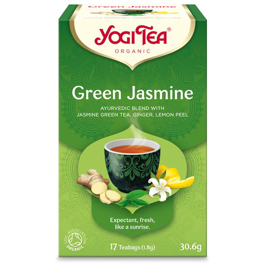 Yogi Tea Green Jasmine, 17 påsar