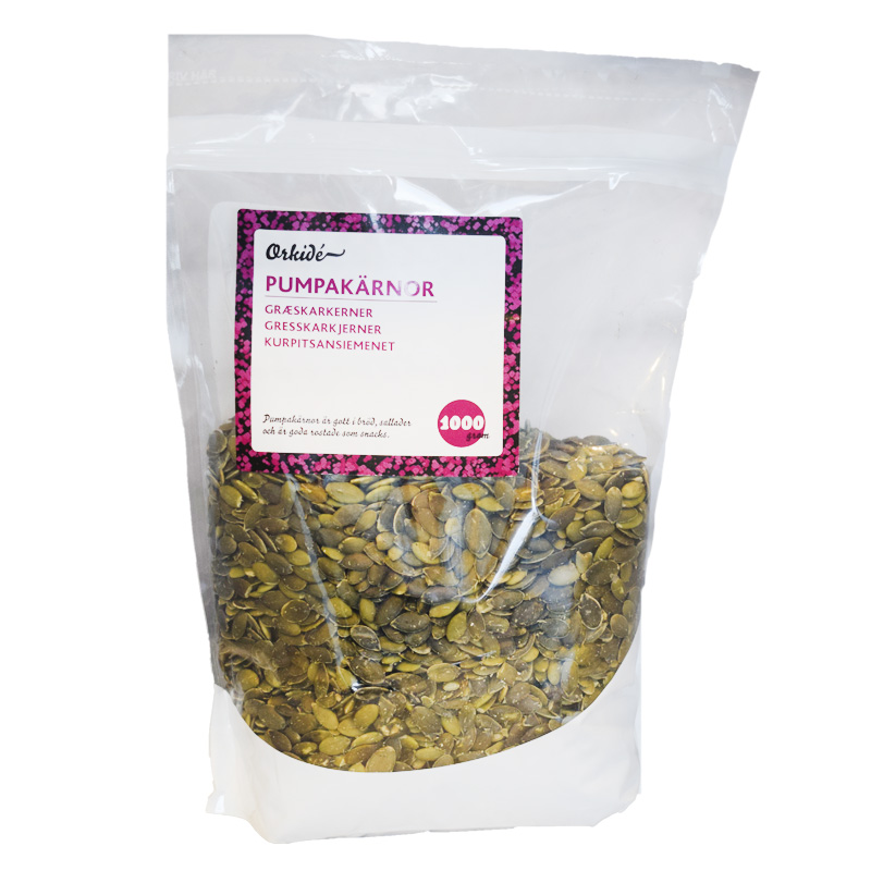 Pumpakärnor 1kg - 51% rabatt