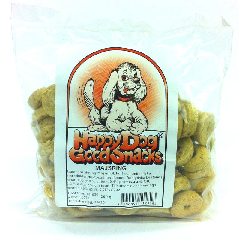 Hundgodis, majsring - 70% rabatt