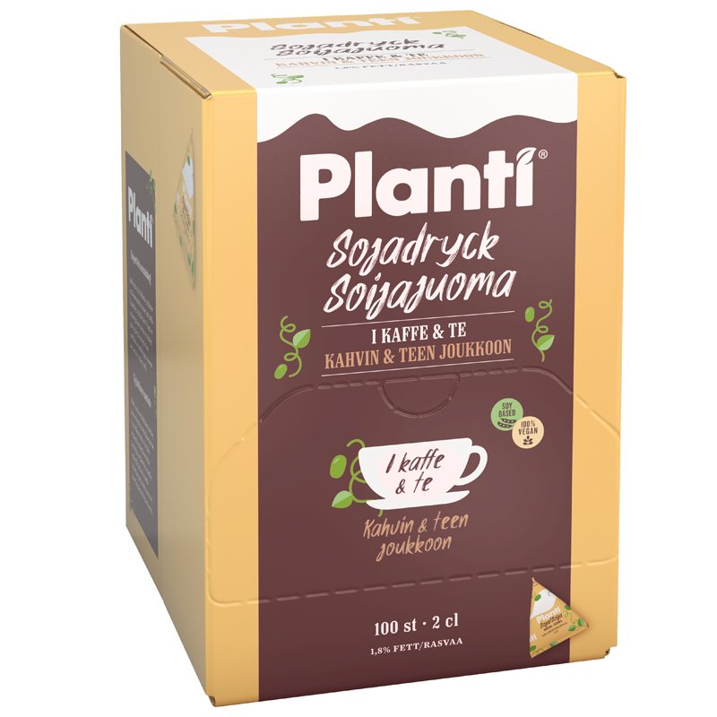 Soyadryck till kaffet 100-pack - 89% rabatt