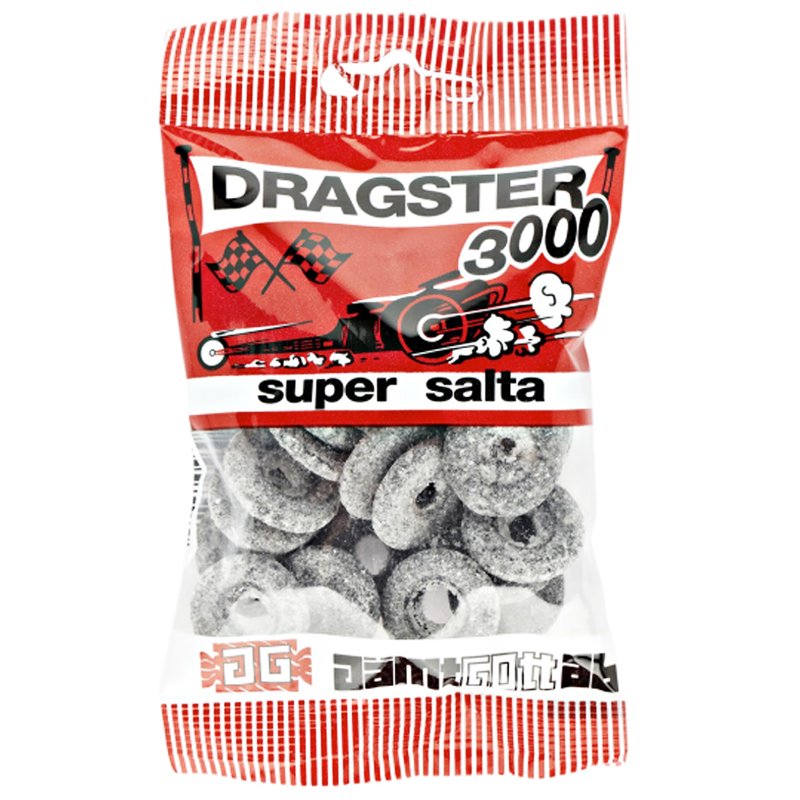 Godis "Dragster Supersalta" 65g - 50% rabatt