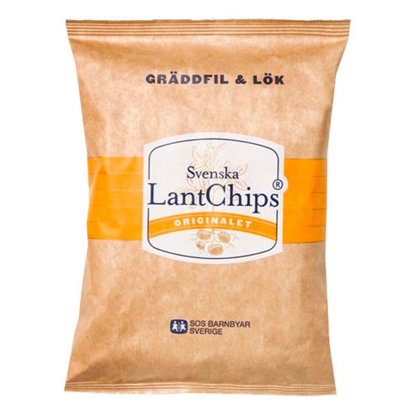 Lantchips Gräddfil Lök 200g - 38% rabatt