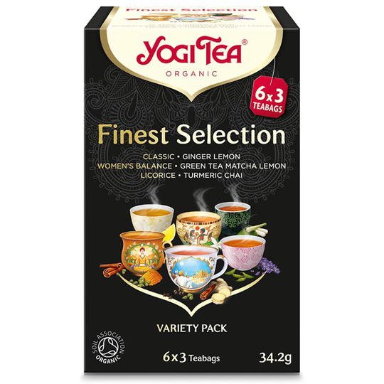 Yogi Tea Finest Selection, 18 påsar