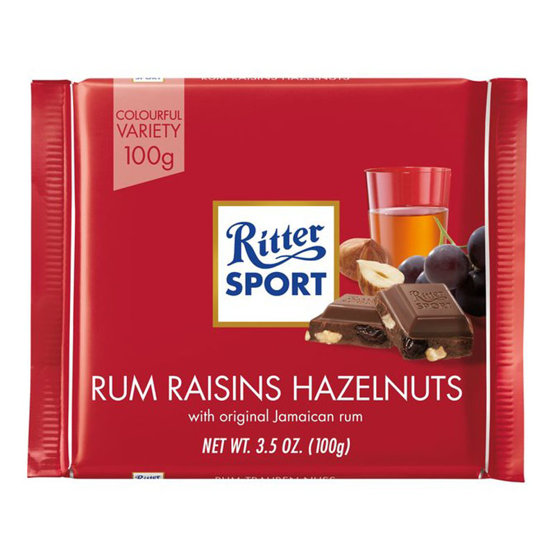 Chokladkaka Rom, Russin & Nötter 100g - 23% rabatt