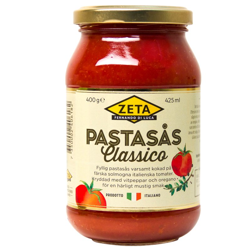 Pastasås "Classico" 400g - 20% rabatt