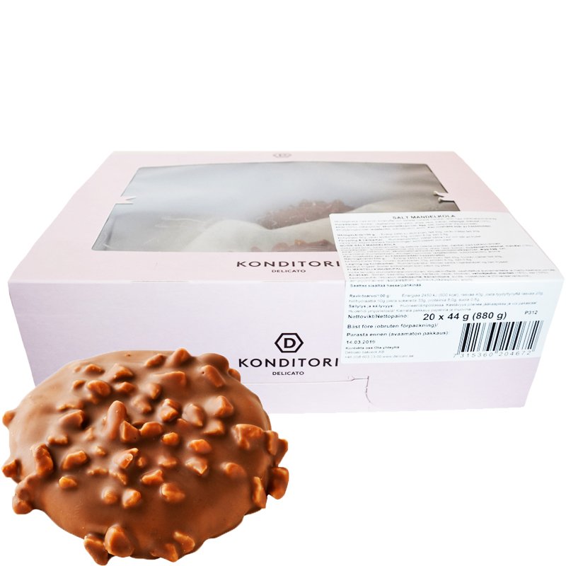 Kakor Salt Mandelkola 20-pack - 34% rabatt