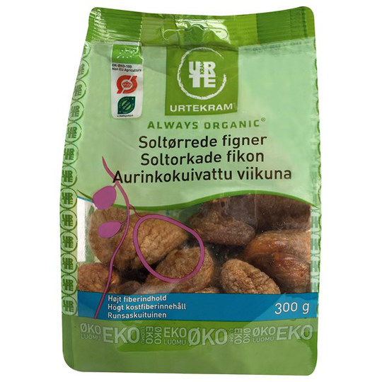 Urtekram Food Soltorkade Fikon, 300 g