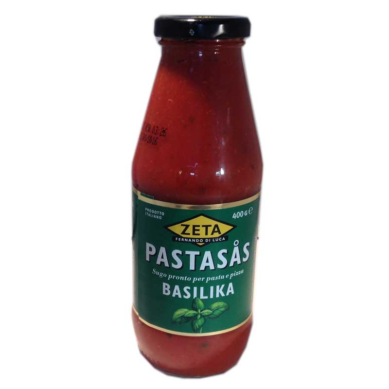 Pastasås Zeta Basilika - 50% rabatt