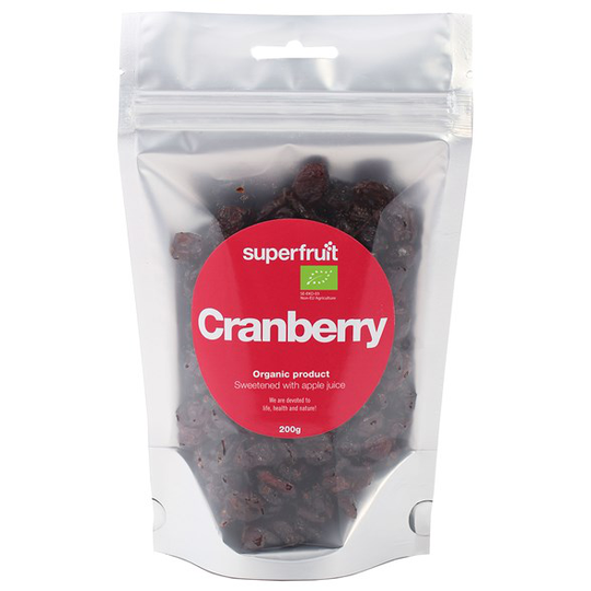 Superfruit Torkade Tranbär, 200 g